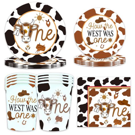 Western Baby Shower Decorations, Rodeo Birthday Decorations, My First Rodeo Birthday Boy Decorations, Cowboy Dinner, First Rodeo Birthday Party, Wild West Birthday Party, Cowboy First Birthday, Rodeo Birthday Party, Cowboy Themed Birthday Party