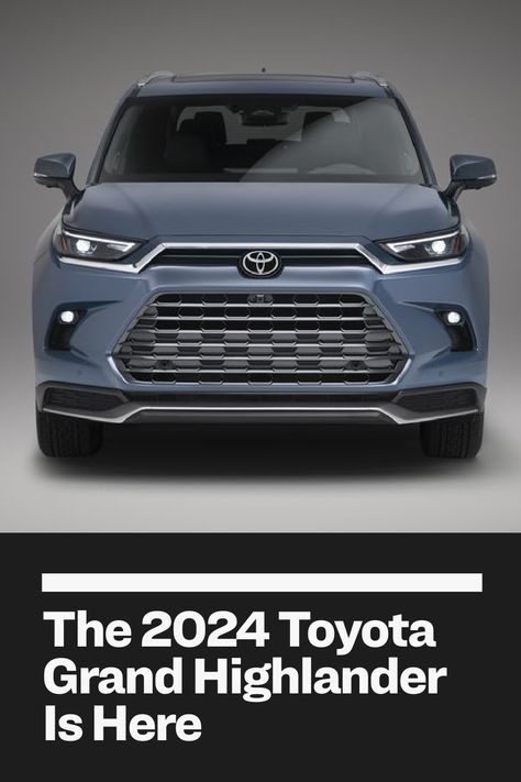 Toyota's new three-row will tick a lot of boxes for a lot of different buyers. Toyota Grand Highlander, Toyota Suv, Chicago Auto Show, Toyota Highlander, Automotive Industry, Driving Experience, Range Rover, Electric Cars, The Row