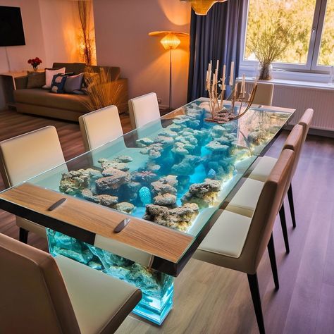 Which dining table aquarium you taking! 🤔🤔 Table Aquarium, Cute Diy Room Decor, Cute Diys, May 20, Diy Room, Room Diy, Diy Room Decor, Nature Inspiration, Dining Table