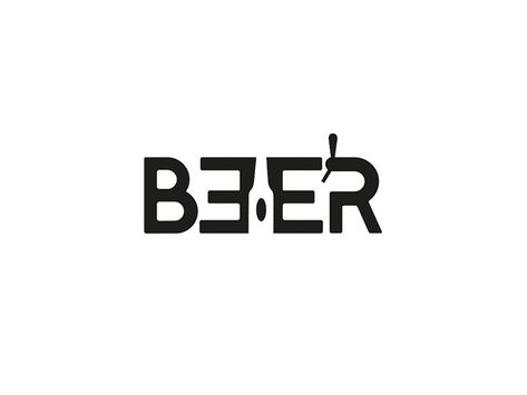 Brewery Logo Design, Typographic Logos, Beer Logo Design, Beer Drawing, Beer Graphic Design, Brewery Logo, Wine Logo, Typographic Logo Design, Beer Logo