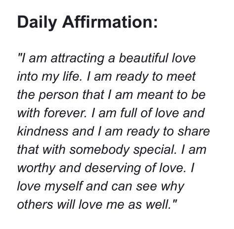 I Am Certain Affirmations, Question Affirmation, Manifest Husband Affirmation, I Am Love Affirmations, Daily Affirmations For Loneliness, Boyfriend Affirmation, Husband Affirmations, Soulmate Affirmations, Attracting Love