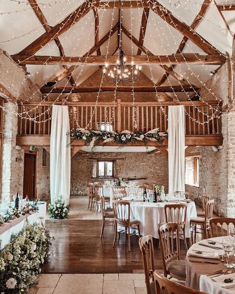 Kingscote Barn | Wedding Venue in Tetbury | For Better For Worse Kingscote Barn, Barn Wedding Inspiration, Wedding Themes Summer, Country House Wedding Venues, Modern Wedding Venue, Barn Wedding Reception, Country Barn Weddings, Wedding Venues Uk, Dream Wedding Decorations