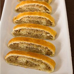 Nut Rolls. My Mom's Slovak Kolache is the best. Apricot is my favorite. Nut Roll Recipe, Nut Roll, Serbian Food, Brown Eyed Baker, Croatian Food, Slovak Recipes, Nut Rolls, Mom Recipes, Ukrainian Recipes