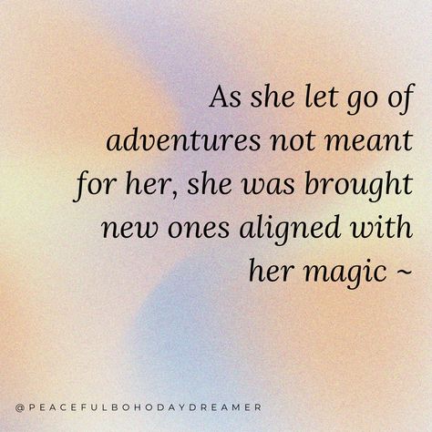 Letting go of something can be incredibly difficult, especially if it's something that you've been holding onto for a long time. However, sometimes it's necessary to let go of things that no longer serve us in order to make room for new and better experiences. I found that by letting go of certain adventures, I was able to discover new ones that were perfectly aligned with my own unique magic. It's important to remember that everyone has their own path in life, and what works for one person ma I’ve Come A Long Way Quotes, Everyone Has Their Own Path, Letting Go Of Expectations Quote, I Let Go Of What No Longer Serves Me, I Let Go Quotes, Letting Go Of What No Longer Serves Me, Letting It Go Quotes, It’s Time To Let Go, Let Go Of What No Longer Serves You