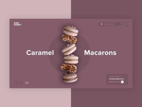 Web Design 3.0, Recipe Website Design, Figma Design Ideas, Chocolate Website, Ui Ux Design Website, Cooking Website, Mise En Page Web, Recipe Design, Web Design Ideas