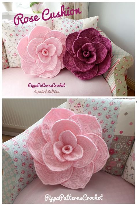 Knitted Flower Cushion Pattern, Flower Cushion Crochet Pattern, Rose Cushion Crochet Pattern, Crochet Rose Cushion Pattern Free, Crochet Pillows Free Patterns Flower, Flower Crochet Pillow Pattern, Crochet Rose Pillow Pattern Free, Crochet Flower Cushion Pattern Free, Crochet Patterns For Flowers