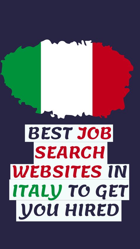 Job Search Websites in Italy Jobs In Italy, Medical Jobs, Moving Abroad, Stay At Home Jobs, No Experience Jobs, Legit Work From Home, Job Vacancy, Job Vacancies, Work Abroad