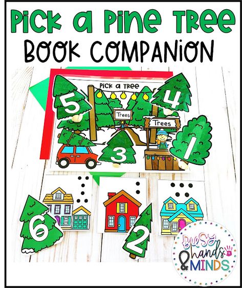 Pick A Pine Tree Activities, Tree Preschool, Tree Activities, Q Tip Painting, Tree Story, Beginning Sound, Preschool Class, Book Companion, Preschool Books