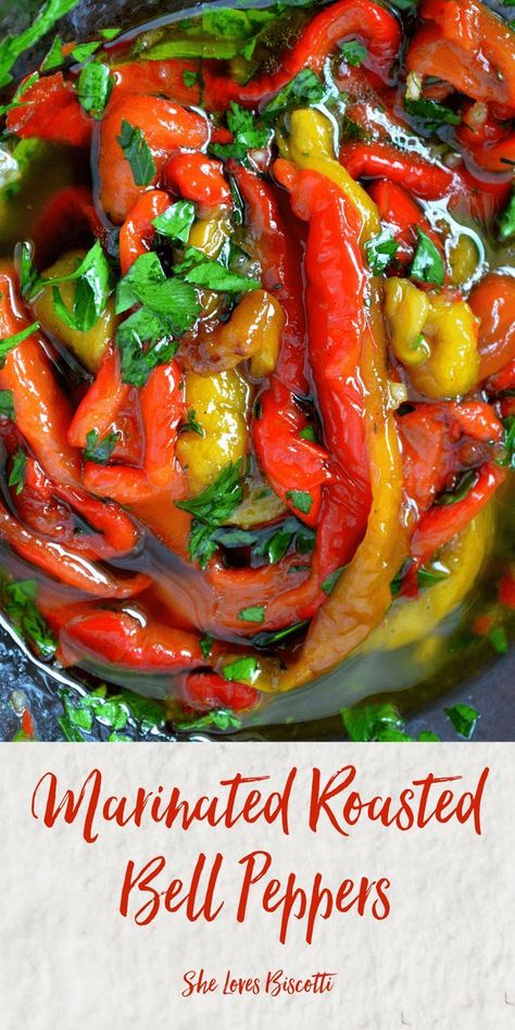 Appetizers Wedding, Roasted Red Peppers Recipes, Green Pepper Recipes, Red Pepper Recipes, Bell Pepper Recipes, Wedding Red, Peppers Recipes, Pickling Recipes, Roasted Red Peppers