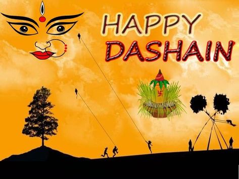 Nepal Celebrates Bada Dashain Festival Today! Dashain Festival Nepal Drawing, Dashain Festival Card, Dashain Festival Nepal, Dashain Wishes, Dashain Festival, Happy Dashain, World Flags With Names, Birthday Card With Photo, Best Wishes Card