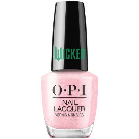 Add a touch of magic to your manicure with the OPI x Wicked Nail Lacquer.  Arriving in the shade ‘Ga-Linda,’ a soft pink with an eye-catching shimmer, the limited-edition nail polish offers long-lasting colour that is easy to apply and dries without the need for a lamp. Paint onto the nails for a whimsical, spell-binding look that is perfect for every occasion. Light Pink Nail Polish, Red Carpet Manicure, Light Pink Nails, Opi Infinite Shine, Best Nail Polish, Pink Nail Polish, Sally Beauty, Opi Nail Lacquer, Opi Nail Polish