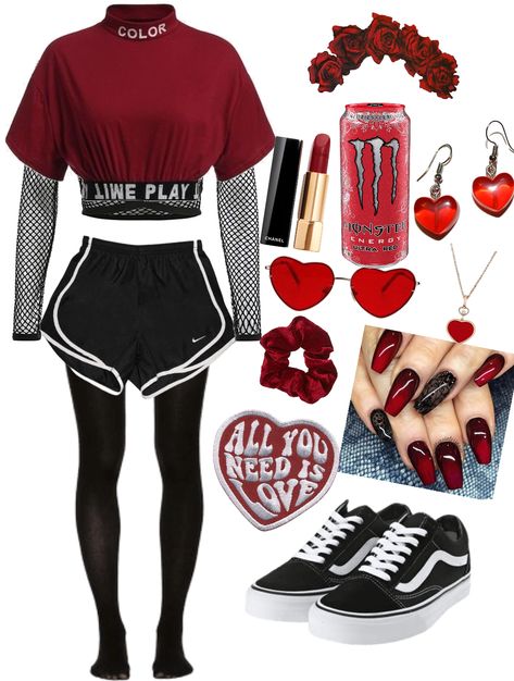 red femboy outfit ideas | #red #bloody #femboy #cute #heart #chill Fem Boys Outfit Ideas, Femboy Outfits Ideas Male Skirt, Cute Femboy Outfit, Femboy Shorts, Emo Femboy Outfits, Femboy Outfits Ideas Cute, Goth Femboy Outfits, Femboy Outfits Aesthetic, Femboy Outfits Cute