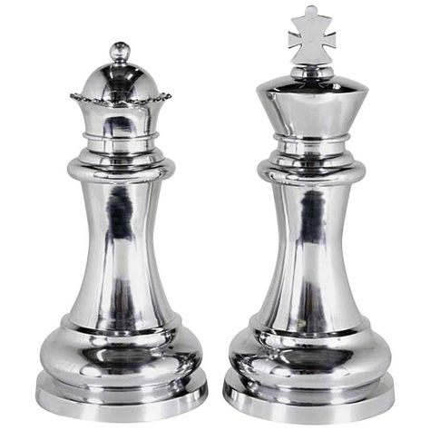 Chess King And Queen, King Chess Piece, Queen Chess Piece, Chess King, Riza Hawkeye, Chess Queen, Pieces Tattoo, Roy Mustang, House Accessories