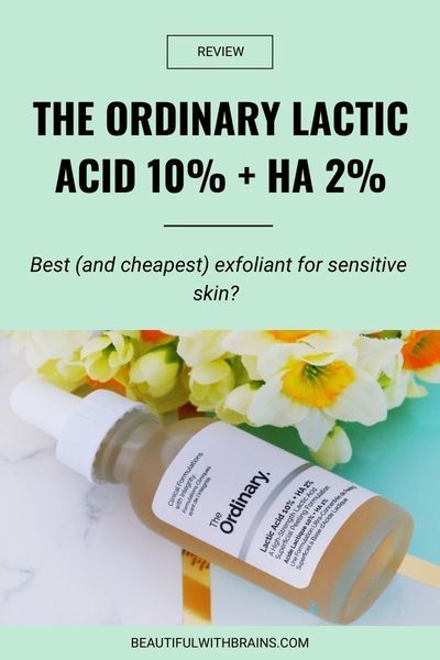 Remember when you had to sell a kidney to get your lactic acid fix? Now you can get your hands on it for less than two Starbucks coffees. The Ordinary Lactic Acid 10% + HA 2% has put lactic acid firmly on the drugstore skincare map and everyone wants a piece of it. But who should use it? Click pin to find out! #lacticacid #exfoliation #skincaretips The Ordinary Lactic Acid, Skincare Habits, Chemical Exfoliation, Beauty Hacks Skincare, Exfoliating Body Scrub, Good Genes, Healthier Skin, How To Get Rid Of Acne, How To Exfoliate Skin