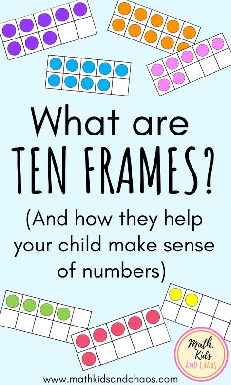 Kindy Classroom, Shape Printables, Ten Frames Kindergarten, Building Number Sense, Ten Frame Activities, Maths Ideas, Number Bonds, Math Number Sense, Fun Math Activities