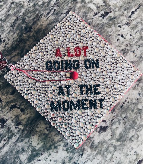 taylor swift graduated cap design inspo bejeweled Highschool Graduation Cap Taylor Swift, Folklore Graduation Cap, Taylor Swift Senior Crown, Swiftie Graduation Cap, Rhinestone Graduation Cap Ideas, Taylor Swift Graduation Cap Quotes, College Grad Cap Ideas Taylor Swift, Reputation Graduation Cap, Grad Cap Inspo Taylor Swift