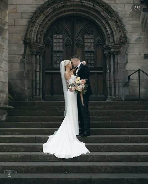 Stairway Wedding Photos, Wedding Photo Ideas Stairs, Small Church Wedding Photos, Church Wedding Photo Ideas, Small Church Weddings, Church Wedding Photos, Church Wedding Photography, Shot List, Wedding Pic