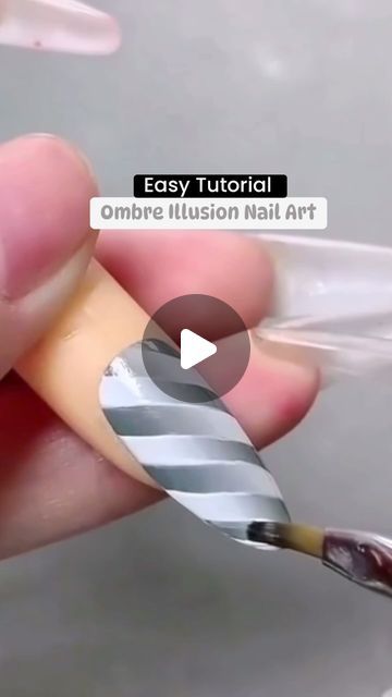 ArtsNationalInstituteofDesigns on Instagram: "‼️Easy Ombre Illusion Nail art 💫🧜‍♀️ Join our Nail art course to learn unique and amazing techniques 🥰#nail #nailart #nailartclub #nailartcourse #mumbainailart #mumbai #nailartclass #nailarttutorial #nailart #nailsofinstagram #nailsnailsnails" Nail Art Tutorials, How To Nail Designs, Illusion Nail Art, Illusion Nails, Nail Art Course, Nail Art Courses, Color Block Nails, Nail Art Diy Easy, Fancy Nails Designs