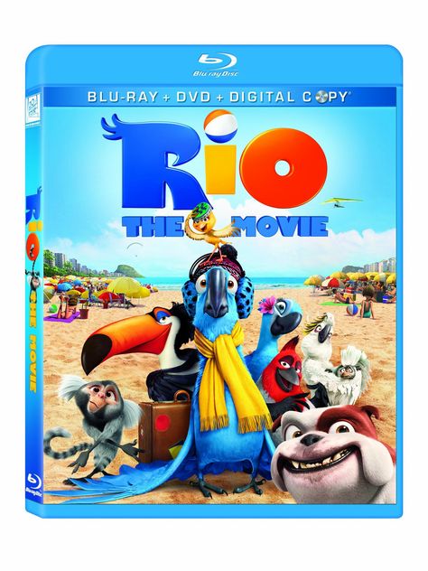 Rio (Blu-ray/ DVD Combo + Digital Copy) Blu Ray Collection, Rio 2, 2011 Movies, Summer Movie, Blu Ray Movies, Dvd Movies, 20th Century Fox, Dvd Blu Ray, Funny People