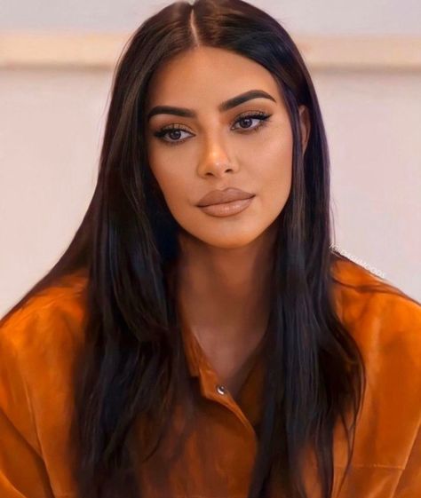 Makeup Looks Kim Kardashian, Kardashian Makeup Looks, Kourtney Kardashian Makeup, Kim Kardashian Makeup Looks, Kim K Makeup, Estilo Kim Kardashian, Kardashian Makeup, Look Kylie Jenner, Kim Kardashian Makeup