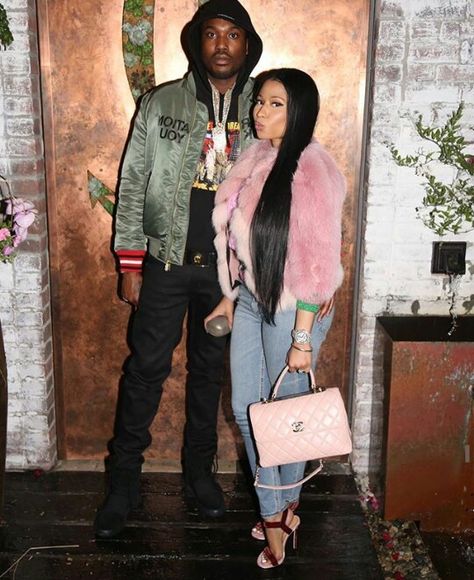 Nicki Minaj Nicki And Meek, Meek Mill And Nicki, Nicki Minaj Meek Mill, Vetements Hoodie, Tom Ford Jacket, Gucci Hoodie, Givenchy Shirt, Todd Gurley, Saint Laurent Shirt