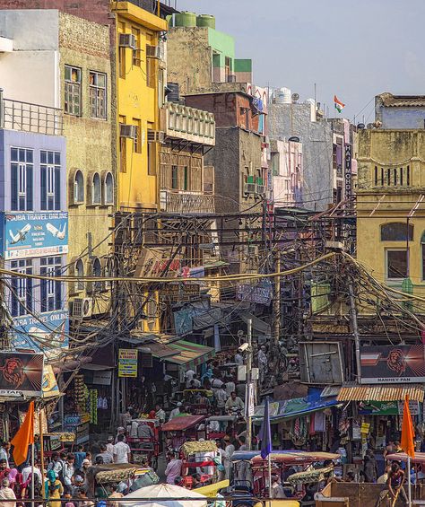 Chandi Chowk Delhi India, Chandni Chowk Photography, Chandni Chowk To China, Delhi Pics, Delhi Chandni Chowk, Delhi Market, Old Delhi, India Street, Delhi Travel