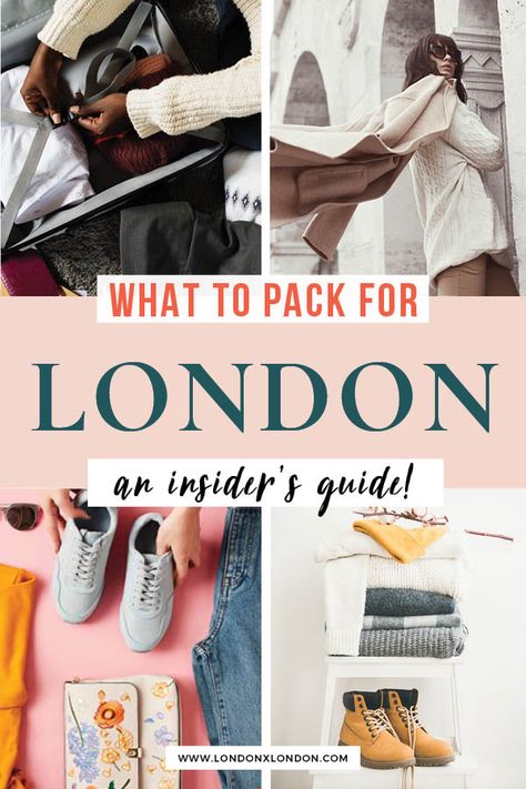 Traveling To London Packing Lists, London Carry On Travel Packing, London Packing List November, London Travel Essentials, London Summer Travel Outfits, London Tourist Outfit Winter, Looks For London, Things To Wear In London, 5 Days In London Outfits