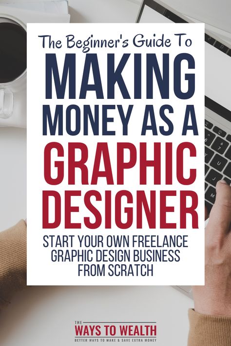 This guide explains the basics of how to make money as a graphic designer, including how to start your own freelance graphic design business from scratch, the tools and skills you need, and where to find clients.#FreelanceDesign #GraphicDesign #SideHustles Finance Graphics, Logo Real Madrid, Freelance Graphic Design Jobs, Best Fonts For Logos, Illustrator Ideas, Graphic Design Clients, Graphic Design Careers, Alfabet Font, Freelance Tips