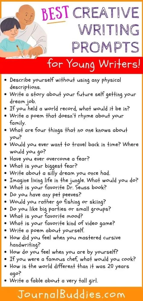 Personal Writing Prompts, Writing Prompt Ideas, 5th Grade Writing Prompts, Creative Writing Topics, Creative Writing For Kids, Autobiography Writing, Creative Writing Lesson, Fun Writing Prompts, Journal Prompts For Kids