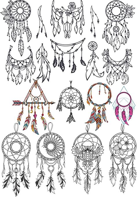 Dream Catcher Tattoo With Arrows, Boho Dream Catcher Tattoo, Dream Catcher Finger Tattoo, Native American Dream Catcher Drawing, Dreamcatcher Native American, Western Dream Catcher Tattoo, Native Dream Catcher Tattoo, Native American Floral Tattoo, Native American Inspired Tattoos