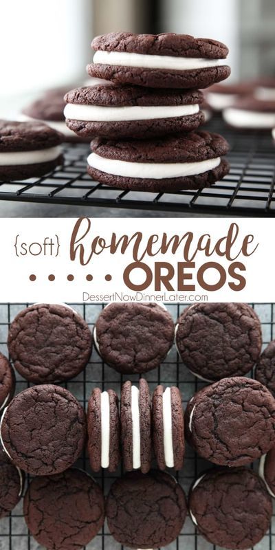 Tastemade Dessert, Homemade Oreo Cookies, Homemade Oreos, Vanilla Cream Filling, Oreo Desserts, Cheese Frosting Recipe, Dessert Oreo, Cream Cheese Frosting Recipe, Dessert Party