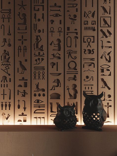 Bedroom_Hieroglyph :: Behance Home Design Bedroom, Egyptian Decorations, Egyptian Furniture, Egyptian Home Decor, Entrance Decoration, Afrique Art, Home Entrance, Restaurant Concept, Bedroom Decor Design