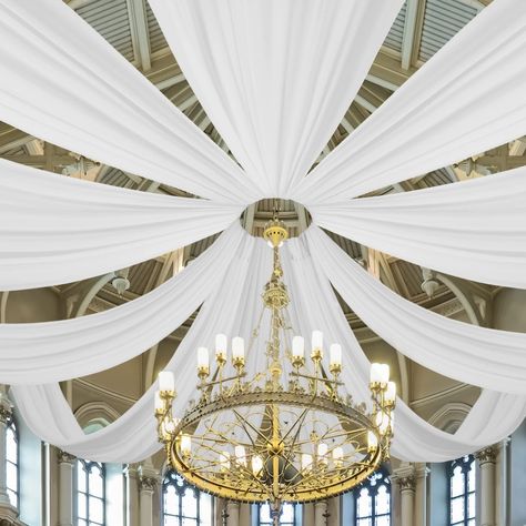 White shiplap ceiling