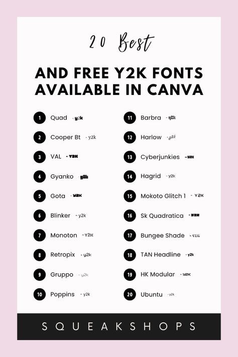 SHRIFTS. Y2k Fonts Canva, Y2k Font, Y2k Fonts, Best Canva Fonts, Fonts Cursive, Canva Fonts, Alphabet Fonts, Blog Graphics, Fancy Letters