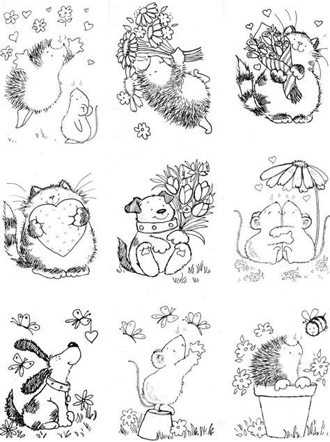 Digi Stamps Free Printables, Digital Stamps Free, Penny Black Stamps, Digi Stamp, Happy Paintings, Digi Stamps, Penny Black, Coloring Book Pages, Digital Stamps