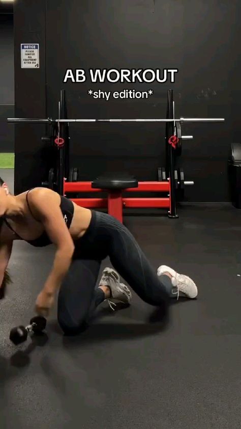 Ab workout with only one dumbbell - Dumbbell Ab Workout, Dumbell Workout, 30 Day Abs, Workouts For Women, Abs Challenge, Lower Abs Workout, Abs Workout Routines, Abs Workout For Women, Workout Plan Gym