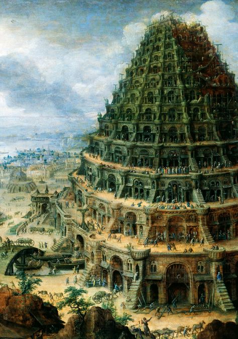 Home / Twitter The Tower Of Babel, Divina Commedia, Ancient Babylon, Tower Of Babel, Bible Pictures, Fantasy City, Fantasy Places, Historical Art, Mesopotamia