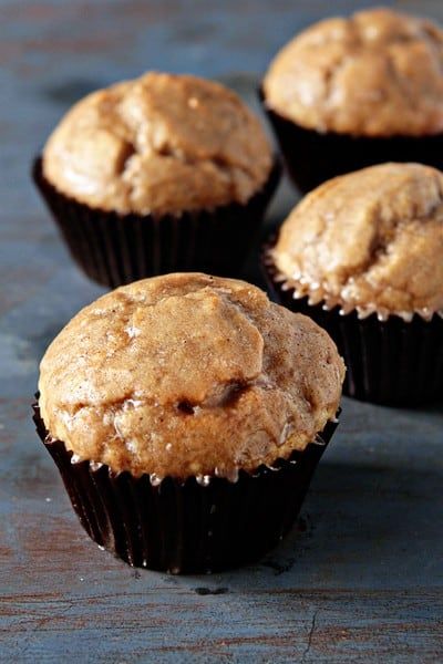 Chai Spiced Glazed Doughnut Muffins Chai Muffins, Resep Muffin, Doughnut Muffins, Glazed Doughnut, Glazed Doughnuts, Spice Muffins, Fodmap Friendly, Chai Spice, Fodmap Diet