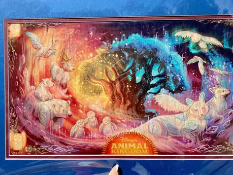 PHOTOS: New Print Celebrates Tree of Life Awakenings, Merry Menagerie at Disney's Animal Kingdom - WDW News Today Animal Kingdom Orlando, Disney Animal Kingdom, Very Merry Christmas Party, Disney Animals, Downtown Disney, Winter Animals, Disney S, Disney Dining, Pet Holiday