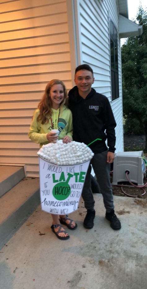 #starbucks #homecoming #promposal Starbucks Dance Proposal, Home Coming Proposals Ideas School, Homecoming Proposal Ideas Starbucks, Starbucks Promposal Ideas, Starbucks Hoco Proposals Ideas, Hoco Proposals Ideas Starbucks, Starbucks Homecoming Proposal, Starbucks Hoco Proposal, Starbucks Promposal