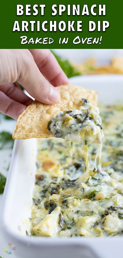 Best Spinach Dip, Artichoke Dip Easy, Spinach Artichoke Dip Easy, Baked Spinach Artichoke Dip, Low Carb Low Calorie, Creamy Spinach Dip, Spinach Artichoke Dip Recipe, Dip Easy, Zucchini Feta