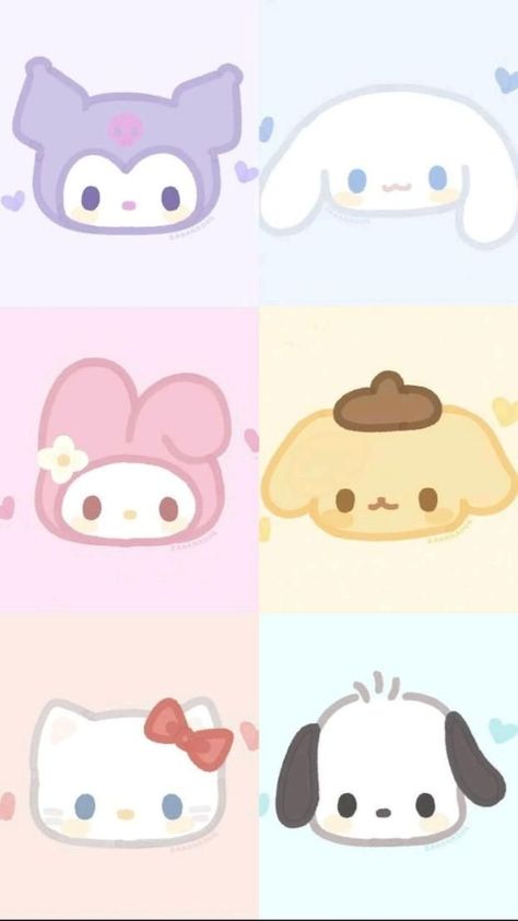 Sanrio Characters Drawing Easy, Sanrio Simple Drawing, Cromie Hello Kitty, Sanrio Aesthetic Drawing, Hello Kitty Drawing Cute, Sanrio Cute Drawing, Cute Cartoon Drawings Kawaii, Sanrio Easy Drawing, Easy Kawaii Doodles