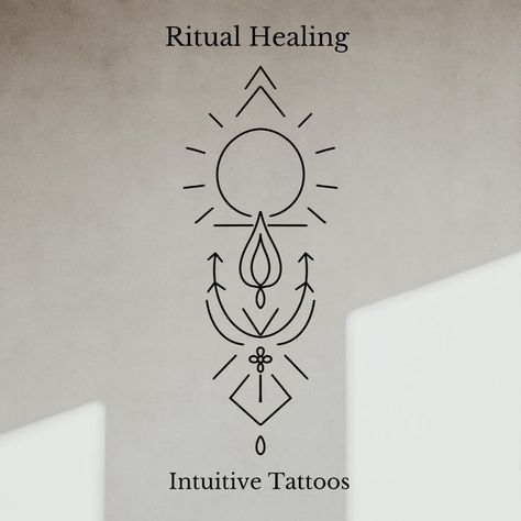 Instagram: @Ritual.Healing Your life's story intuitively translated into a set of symbols using universal and archtypal symbols. A unique tattoo experience where you're given a nurturing, safe space to tell your life's story while it's translated into these symbols. Each symbol is someone's story. Where tattoos are used medicinally, intentionally and ceremonially. Meaningful Tattoo, Sacred Geometry Art, Geometry Art, Unique Tattoo, Meaningful Tattoos, Safe Space, Sacred Geometry, Tattoo Studio, Small Tattoos