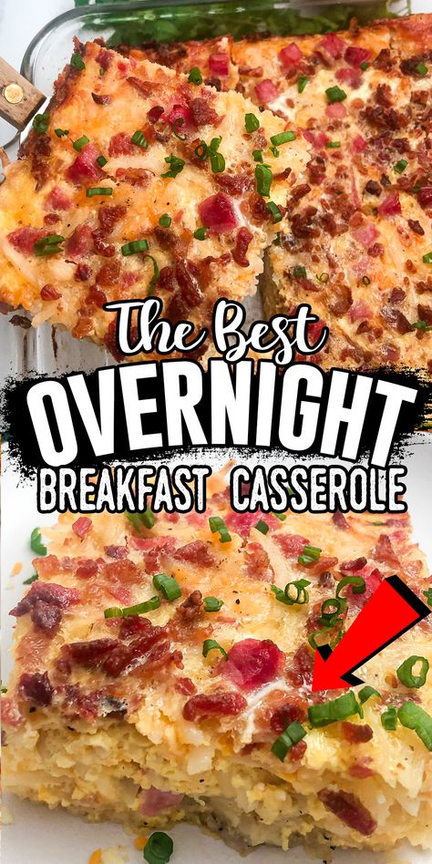 Overnight Breakfast Casserole Baked Egg Breakfast Casserole, Christmas Breakfast Ideas Make Ahead Egg Casserole, Christmas Morning Breakfast Casserole Make Ahead Brunch Recipes, Casserole For Christmas Morning, Merry Morning Casserole, Make Ahead Hashbrown Casserole Breakfast Recipes, Simple Breakfast Casserole Eggs, Breakfast Casserole For Christmas, How To Make Breakfast Casserole