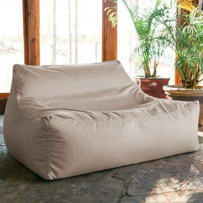 Snuggle Sofa, Luxury Patio Furniture, Outdoor Bean Bag, Bean Bag Sofa, Modern Loveseat, Outdoor Loveseat, Sofa Review, Patio Sectional, Leisure Chair