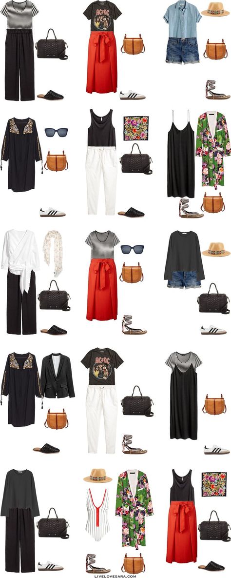 What to Wear in Sydney Australia Packing Light List Outfit Options 1-15 #packinglist #packinglight #travellight #travel #livelovesara European Travel Outfit, Travel Packing Outfits, Fashion Travel Outfit, Packing Travel, Travel Clothes Women, Travel Outfit Summer, Travel Australia, Mode Casual, Ranveer Singh