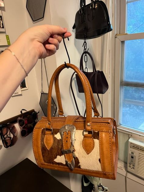 I Tried the Viral Purse Storage Hack — See How It Went | Apartment Therapy Storing Purses In Small Spaces, Pocketbook Storage Ideas, How To Store Purses In Small Space, Hanging Purses In Closet, Purse Hanging Ideas, Bags Storage Ideas, Storing Purses, Purse Organization Ideas, Purse Storage Ideas