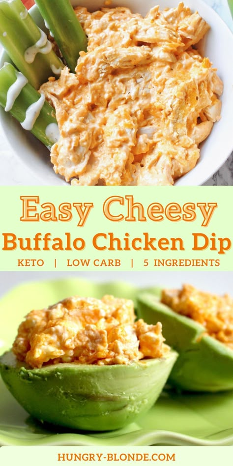 Cheesy Buffalo Chicken, Keto Snacks Easy, Low Carb Appetizers, Chicken Dip, Chicken Dips, Keto Side Dishes, Buffalo Chicken Dip, Keto Recipes Dinner, Easy Cheesy