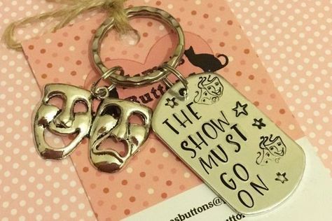 Double Mask, Western Bags Purses, Actor Gifts, Western Bag, Show Must Go On, Rich Pins, Theatre Gifts, Hand Stamped Metal, Stamping Ideas