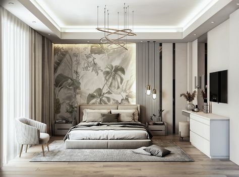 Inviting Bedroom, Bedroom Interior Design Luxury, Modern Luxury Bedroom, Bedroom Wall Designs, Luxury Bedroom Design, Small Bedroom Decor, Bedroom Renovation, Luxury Bedroom Master, Bedroom Bed Design